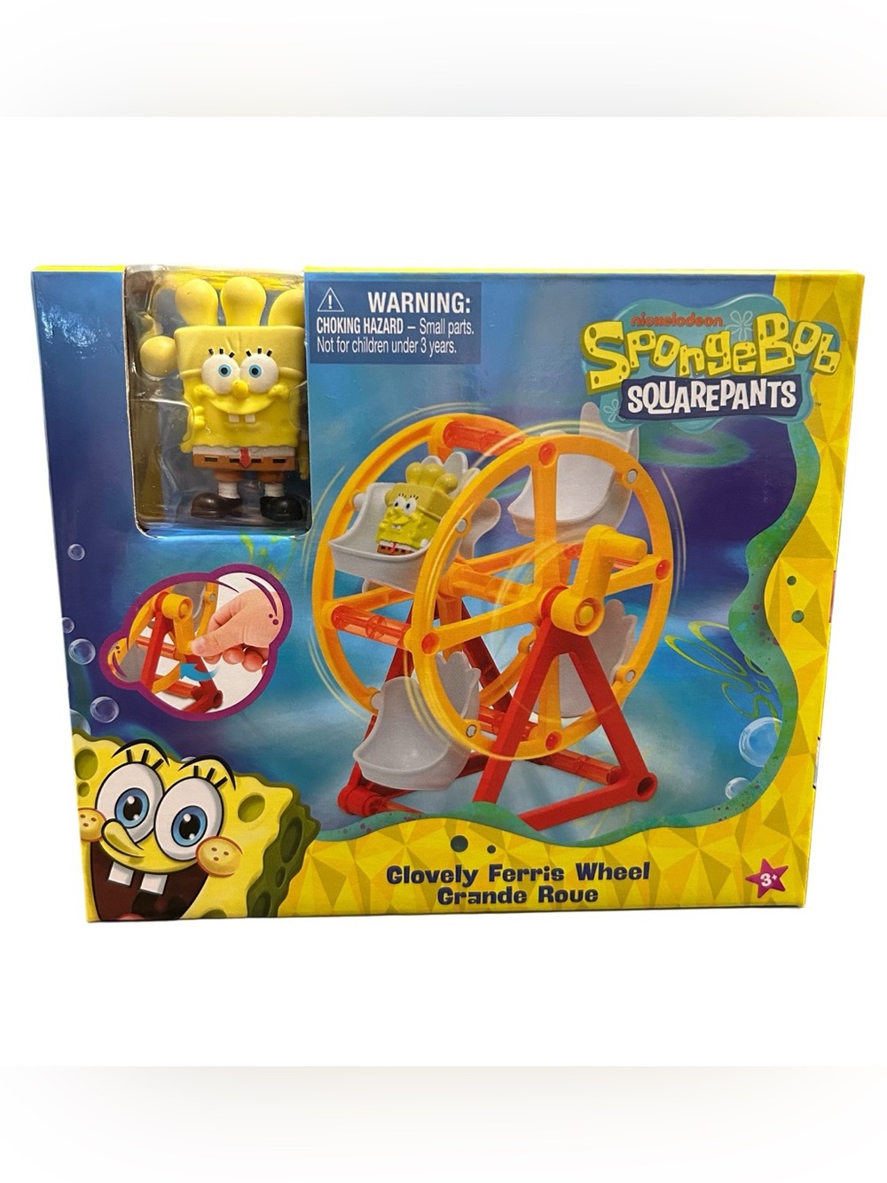 SpongeBob SquarePants Glovely Ferris Wheel Mini PlaySet Buildable Legend Toys